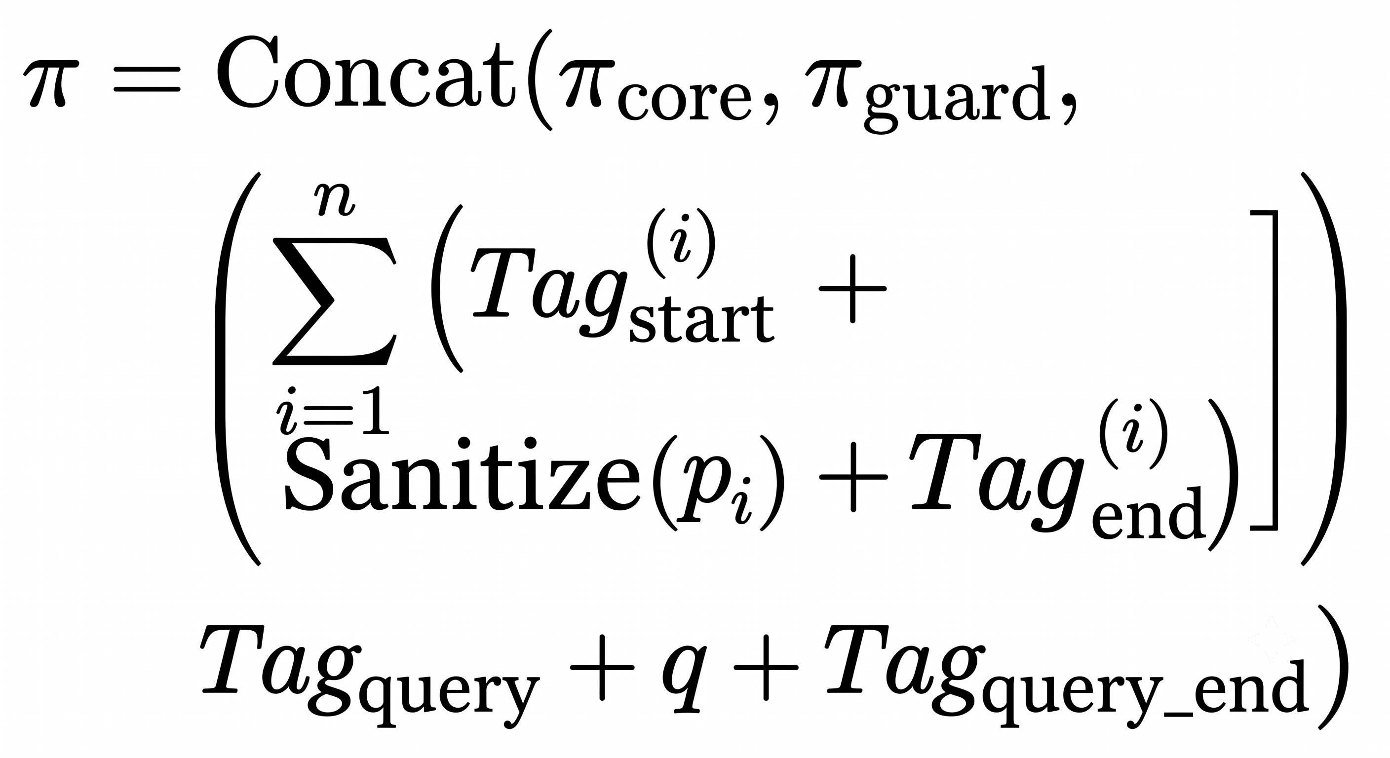 Structure-Aware Prompt Assembly Equation